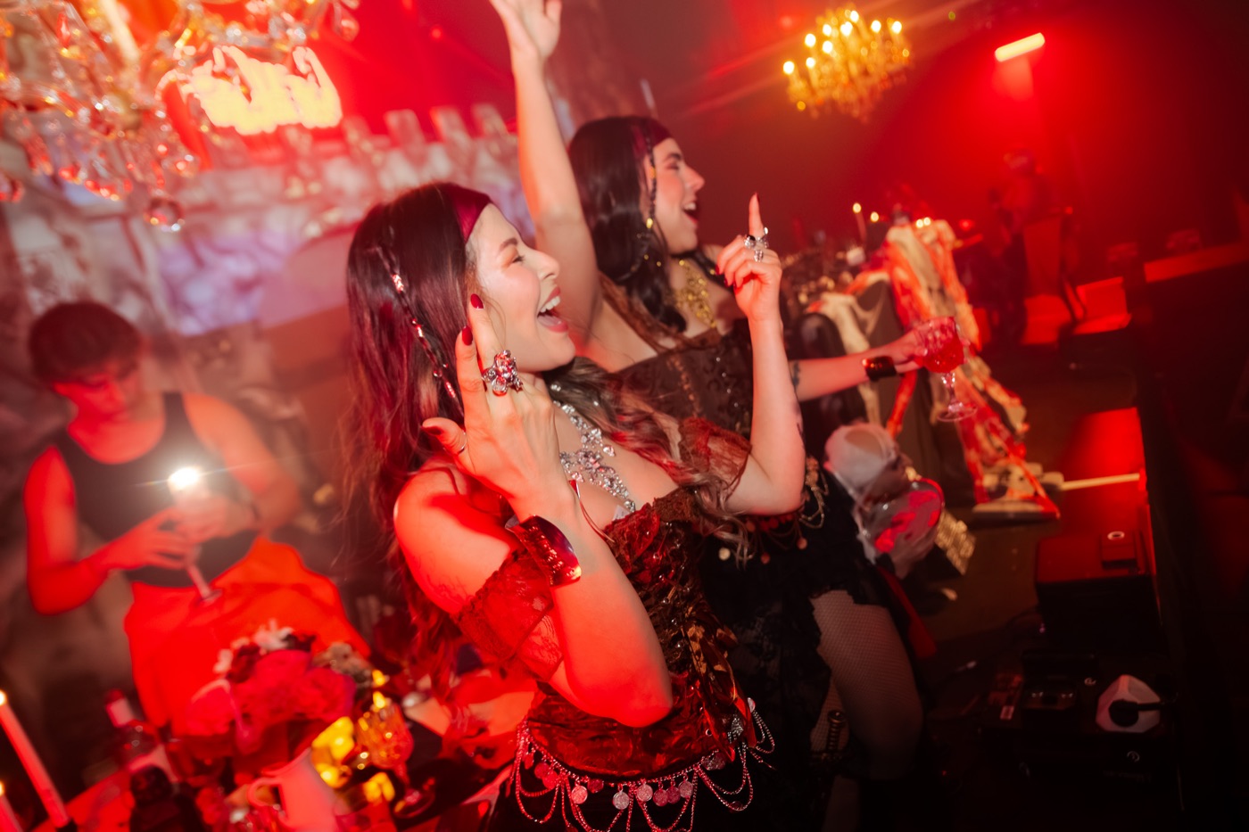 Dancing at the Latin Halloween — 1