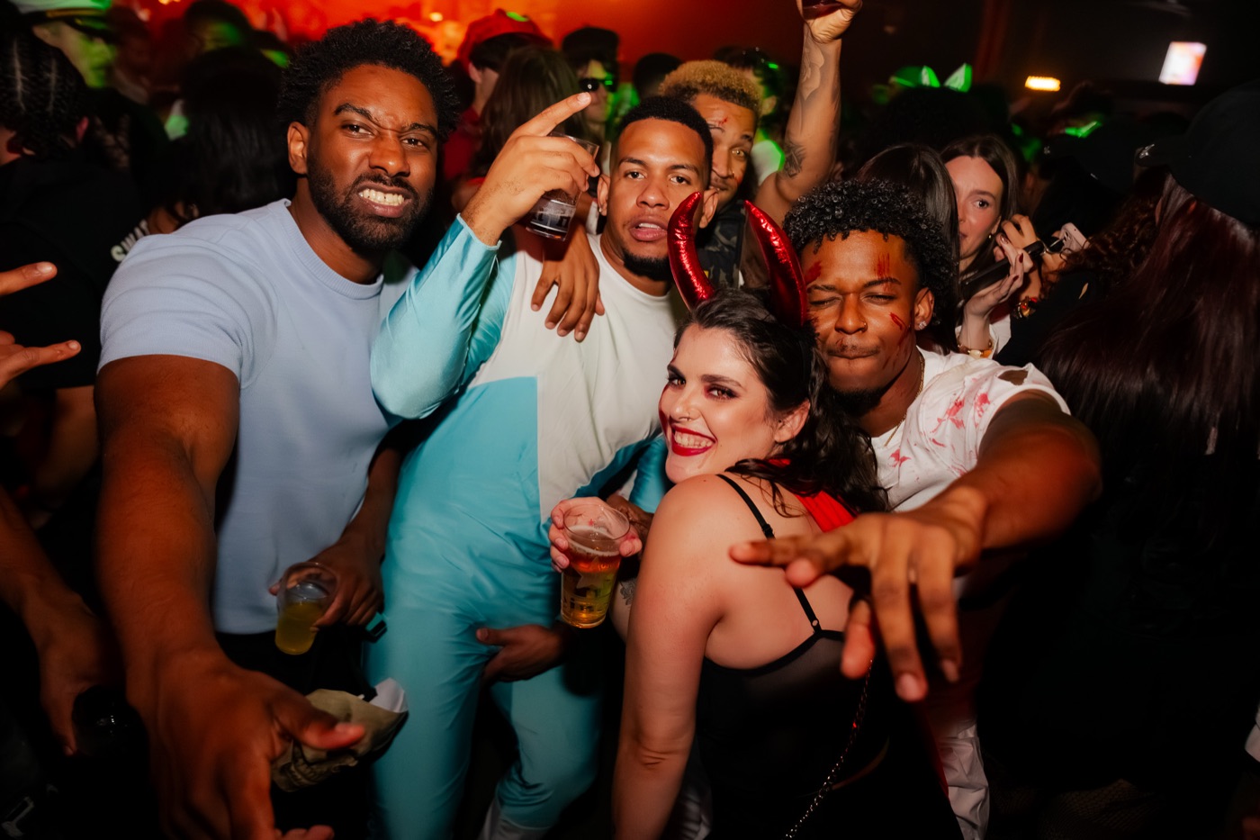 Dancing at the Latin Halloween — 2